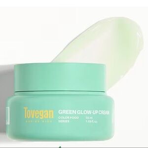 Tovegan green glow up cream